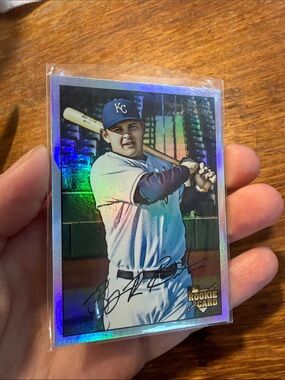 KC Royals Holo Rookie Baseball Card - Billy Butler